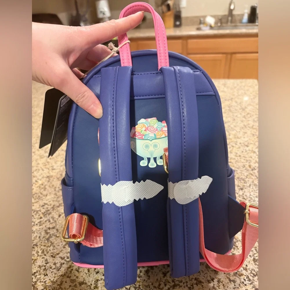 NWT Loungefly Coraline Seeing Stone Glow-In-The-Dark  Stars Mini Backpack - Picture 6 of 9